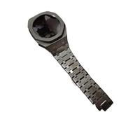 POYNMRE Kit de remplacement for boîtier et bracelet montre en acier inoxydable compatible avec les modèles GA2100/GA2110. Accessoires disponibles gros. modification métal GA2100(Svart)