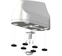 Poynting Antennas 5G/LTE KFZ/Marine A-MIMO-0003-V2-15 weiß SMA(M) & RPSMA Adapter 1.8~4.5dbi 4G/5G/GPS/GLONASS/WIFI Dual-Band MIMO 2M S