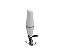 Poynting OMNI-404 Antenne Omni LTE/5G Marine & Côtière 0.617-3.8GHz 2.5dBi Type-N Femelle IP69K ASA Blanc Ø75mm H252mm
