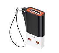 Poystng Adaptateur USB 3.0 Type C Haute Vitesse avec Sangle adaptée Voyages, résistances 56KΩ pour Les Voyages, Bureau Professionnel, Maison Adaptateur USB Type C