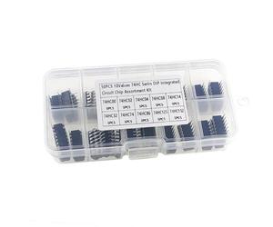 Poystng Assortiment de puces Dip 74HC pour Les Cours et laboratoires | Sélection des séries 74HC00 et 74HC132, format de boîtier DIP, options de circuits intégrés prêts pour les