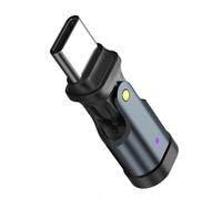 Poystng Connecteurs Adaptateur USB C PD240W pivotants Flexibles, Rapide, Sortie 5A, synchronisation des données à Vitesse 480Mbps pour Les Jeux, connecteur Rotatif USB C