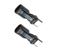 Poystng Connecteurs Adaptateur USB C PD240W pivotants Flexibles, Rapide, Sortie 5A, synchronisation des données à Vitesse 480Mbps pour Les Jeux, connecteur Rotatif USB C