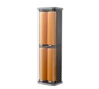 Poystng Étui de Rangement pour Batterie 21700 à 4 emplacements sans Soudure Port de Rapide Étui PowerBank Portable avec Protections sûres Mises à Niveau du boîtier de Batterie