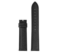 Poyuad Bracelet de montre en cuir de 20 cm de long et de 12 à 24 mm de large, avec mécanisme de dégagement rapide, convenant aux montres d'affaires pour hommes et femmes.,20 mm