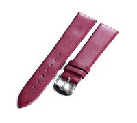 Poyuad Bracelet en cuir souple de 20 cm de long et 16 à 22 mm de large, bracelet de rechange décontracté, idéal pour un usage quotidien.,16 mm