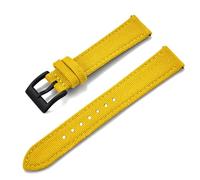 Poyuad Bracelet en toile de nylon de 20 cm de long et 18 à 22 mm de large, style vintage, résistant et adapté à un usage quotidien.,20 mm