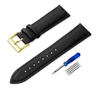 Poyuad Bracelets en cuir pour hommes et femmes, largeur 12-24 mm, design élégant et décontracté, faciles à changer, accessoire de remplacement pour montres,20 mm