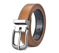 Poyuad Ceinture décontractée réglable pour homme, 80 cm, 95 cm, largeur 2,3 cm, boucle ardillon en alliage,95