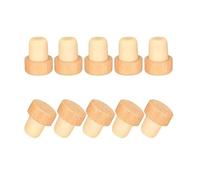 Poyuad Lot de 20 Bouchons de Bouteille de vin en Bois en Forme de T, adaptés pour sceller efficacement Le Champagne, la bière et Autres Boissons.,2x3cm