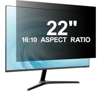 Pozlle Écran de confidentialité d’ordinateur 22 pouces pour moniteur de bureau à écran large 16 :10 - Filtre de confidentialité anti-lumière bleue et film de protection d’écran anti-espion