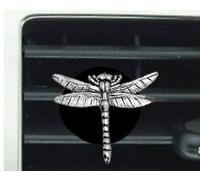 pp-a30 Libellule Désodorisant à clip en étain anglais fin sur une grille d'aération de voiture et van