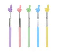 PP, acier inoxydable 204, bâton guide de lecture pour enfants couleur macaron avec longueur réglable, adapté pour l'enseignement en classe, les spectacles, les démonstrations et d'autres occasions