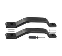 Pp Black - 200mm Rv Assist Handle Entry Door | Armrest Grab Bar For Trailer Camper | Heavy Duty Exterior Step Support Accessory | Mobile Home Caravane Guard