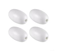 PP Buoy Float Lot de 4 pièges à crabes haute visibilité 120 mm | Plastique PP, 120 mm de hauteur, couleurs haute visibilité, marqueur de piège à crabe, lot de 4