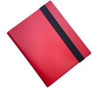 PP Card Organizers Book 160 Capacity 4 Section Design Adjustable Fastening Case Portable Album