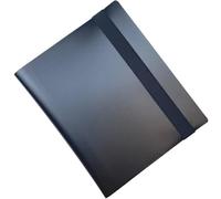 PP Card Organizers Book 160 Capacity 4 Section Design Adjustable Fastening Case Portable Album