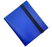 PP Card Organizers Book 160 Capacity 4 Section Design Adjustable Fastening Case Portable Album