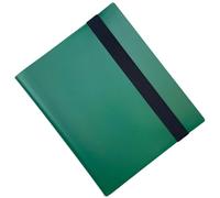 PP Card Organizers Book 160 Capacity 4 Section Design Adjustable Fastening Case Portable Album