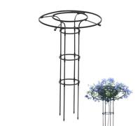 PP Coated Steel Trellis for Climbing Plants - Garden Climbing Trellis, Black Metal Vertical Flower Support, Metal Vegetables Flowers Vine Plant Support Ţrellis for Outdoors, Garden