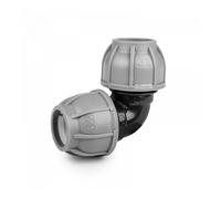 PP-Fitting Coude Raccord Connecteur Coude Pour Tubes PE De 20-50 Mm