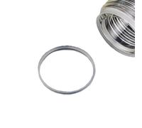 PP GL45 Bouchons de bouteilles | Anneau de garniture pour bouteilles de réactif, bouchons de bouteilles multicolores disponibles au choix (transparent, GL45)