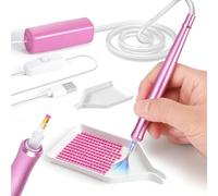 PP OPOUNT Électrique Stylo Diamond Paint - Vide StyloDiamondPaint, Diamond Paint Accessoires Stylo avec Plateau de Rangement, Durable et Stable