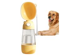 PP & PC - Distributeur d'eau portable pour chiot - Bouteille d'eau extérieure pour animaux de compagnie - Tasse amovible - Maintient l'eau chaude jusqu'à 100 °C - Distributeur d'eau de riz pour chiens