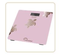 Little Balance Pèse-personne 8729 Tortues gold métallisées USB-réparable 180 kg / 100 g Rose