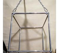 PP-Vic Accessoires D'acrobatie Aérienne Fabriqués À La Main,Accessoires De Cirque Aérien Détachables De Haute Difficulté,Anneaux De Yoga Améliorant Les Compétences,Maximale De 330 Livres,80cm