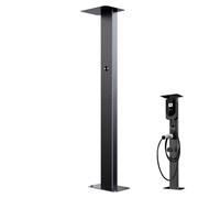 PP-Vic Base De Socle De Station De Recharge Universelle Pour Véhicules Électriques, Équipée D'un Pare-Soleil Et Compatible Avec La Plupart Des Chargeurs, Support De Recharge De Véhicule