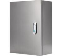 PP-Vic Coffret Électrique En Acier Inoxydable, Boîte De Jonction Électrique Verrouillable, Boîte De Connexion Électrique Extérieure, Boîte De Distribution Avec Panneau De Montage Interne,30×16×40cm