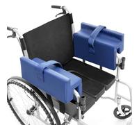 PP-Vic Coussinets D'accoudoir De Fauteuil Roulant En PU, Paire De Coussinets De Support Latéraux De Chaise Gauche Et Droite,Réglables Pour Empêcher L'inclinaison Et Le Glissement Des Bras