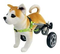PP-Vic Fauteuil Roulant À Deux Roues pour Chien, Vélo d'exercice Réglable pour Chiot, Vélo D'entraînement Portable, Aide À La Rééducation Canine,XXS