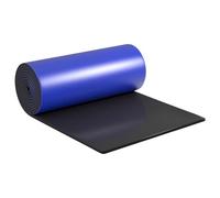 PP-Vic Grand Rouleau De Caoutchouc Mousse Autocollant pour Murs,Protection Murale De Bord De Garage, Adapté Aux Ateliers,Garages Et Salles De Sport, Facile À Couper À Différentes,Bu 1m/39.3in