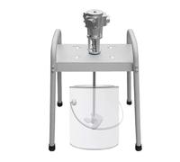 PP-Vic Petit Mélangeur De Peinture Pneumatique Automatique, 5 Gallons/30 Litres,Pour Mélanger Des Liquides Visqueux, Avec Plate-Forme Élévatrice,Parfait Pour Le Bricolage À Domicile,Aluminum alloy