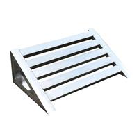 PP-Vic Rampes De Seuils En Fauteuil Roulant, Rampes De Porte Sans Glissement De Porte, Rampes De Trottoir Portables Walker/Poussette,B100×30×10cm