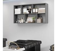 PP-Vic Support De Rangement Pour Teinture Capillaire, Armoire À Serviettes De Salon Élégante,Poste De Travail Mural Moderne Et Étagère Cubique Flottante,Idéal Pour Les Salons De Coiffure,L 100cm