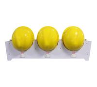 PP-Vic Support Mural Haut Pour Casques De Chantier, Organiseur De Garage, Idéal Pour Les Centrales Électriques, Les Maisons Et Les Pompiers.,81.5×20cm