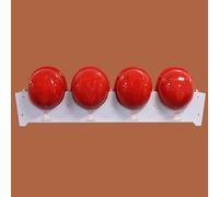 PP-Vic Support Mural Haut Pour Casques De Chantier, Organiseur De Garage, Idéal Pour Les Centrales Électriques, Les Maisons Et Les Pompiers.,106×20cm