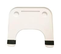 PP-Vic Table-Plateau Pour Fauteuil Roulant Avec Porte-Gobelet Et Support De Téléphone,Facilement Amovible,Contient 2 Sangles De Fixation De Plateau,Accessoire De Table Pour Fauteuil,Blanc