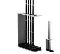 PP-Vic Un Elegante Supporto Da Pavimento per Stecche Da Biliardo, Caratterizzato Da Una Robusta Struttura in Metallo. Questo Portastecche Di Alta Qualità Vanta Un Design Unico Ed È Ideale,AA