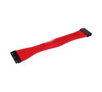 PP07-MBR - Rallonge de câble d'alimentation - ATX 24 broches (F) pour ATX 24 broches (M) - 30 cm - rouge
