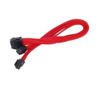 PP07 - Rallonge de câble d'alimentation - 8 broches EPS12V (F) pour 8 broches EPS12V (M) - 30 cm - rouge