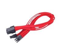 PP07 - Rallonge de câble d'alimentation - Alimentation PCIe de 8 broches (6+2) (F) pour Alimentation PCIe de 8 broches (M) - 25 cm - rouge