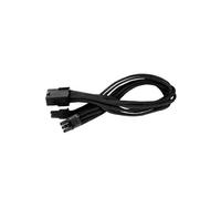 PP07 - Rallonge de câble d'alimentation - Alimentation PCIe de 8 broches (F) pour Alimentation PCIe de 8 broches (6+2) (M) - 25 cm - noir