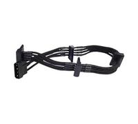 PP07 - Rallonge de câble d'alimentation - alimentation SATA (F) pour alimentation interne 4 plots (M) - 30 cm - noir