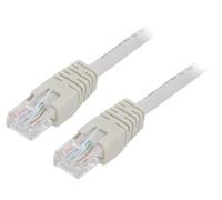 PP12-1.5M Patch cord U/UTP 5e Line CCA PVC gris L: 15m 26AWG GEMBIRD