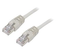 PP22-20M Patch cord F/UTP 5e Line CCA PVC gris L: 20m 26AWG blindé GEMBIRD