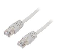 PP22-7.5M Patch cord F/UTP 5e Line CCA PVC gris L: 75m 26AWG blindé GEMBIRD
